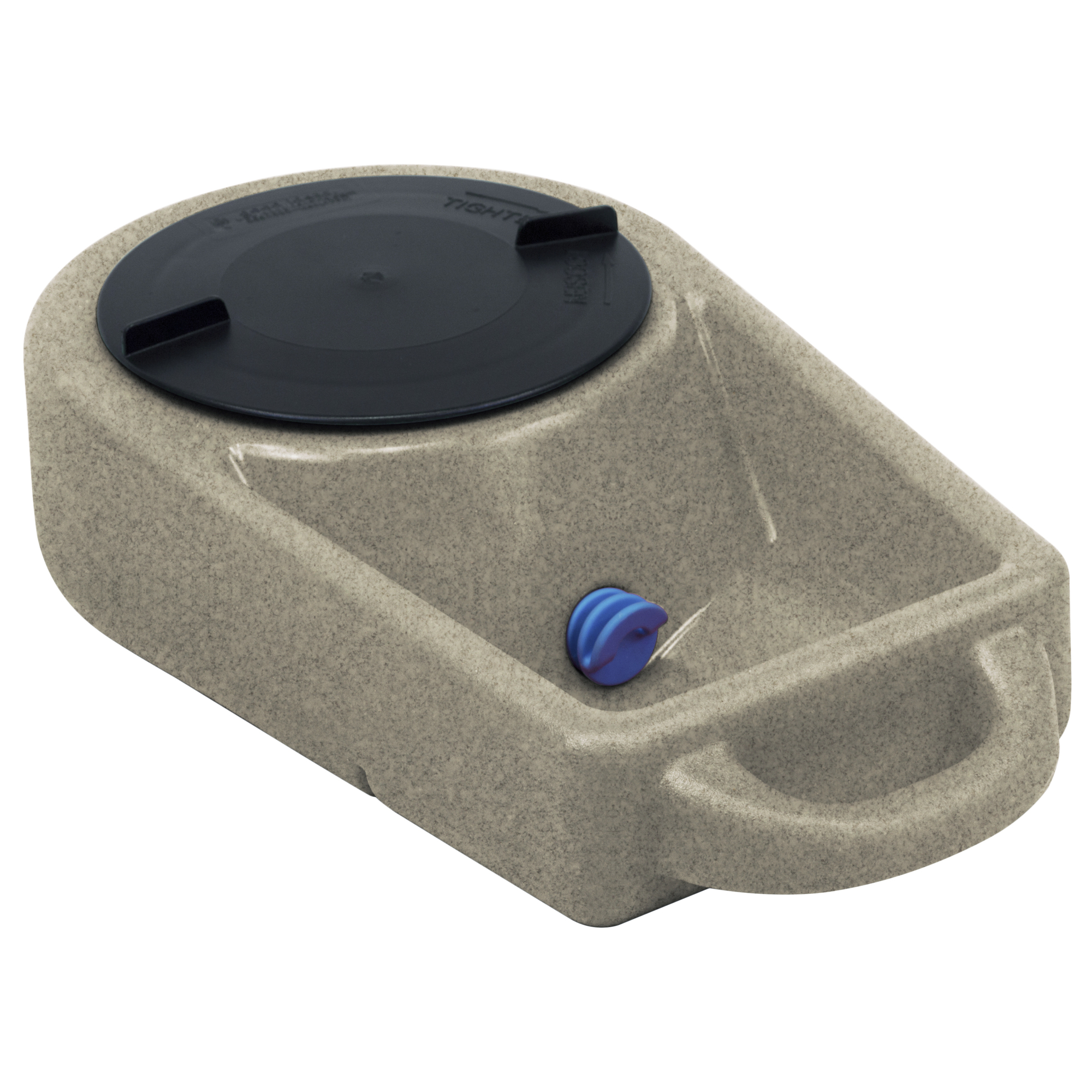 Dakota 283 Dine N Dash Feeding System — 2.5-Gallon Water Capacity, 8-Cup Dry Food Capacity, Coyote Granite, Model# DD-COY